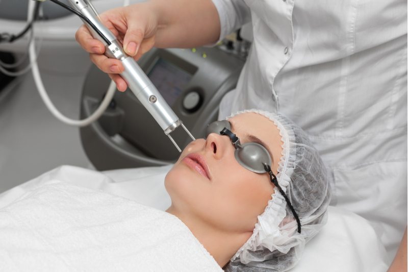 laser genesis patient
